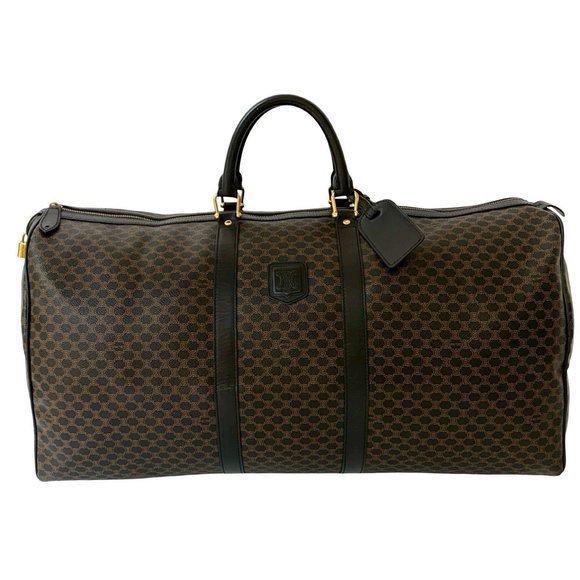 CELINE Black Leather Boston Bag - Picture 1 of 9